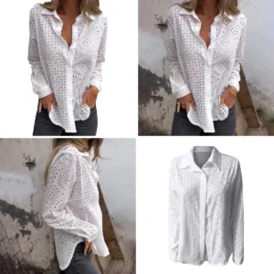 Blusa Calada Verano: Elegancia Transparente y Estilo Alternativo