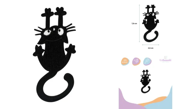 Parche Gato Negro: Estilo Único para tu Look Alternativo