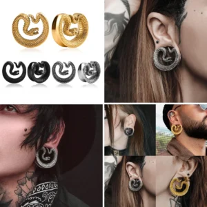 Dilataciones Serpiente Acero: Estilo Gótico y Rock