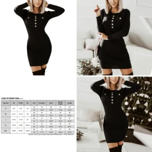 Vestido Punto Invierno: Elegancia Casual o Fiesta