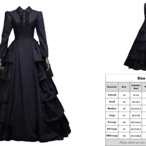 Vestido Gótico Victoriano: Elegancia Oscura y Alternativa