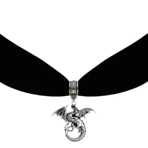 Gargantilla Dragón Gótico: Estilo Victoriano Audaz