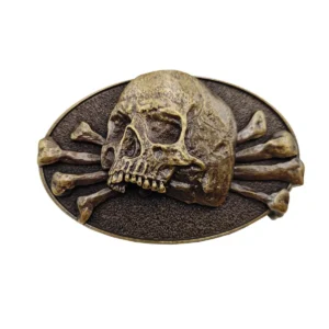 Hebilla Calavera Xwest: ¡Tu Estilo Rockero Definitivo!