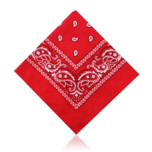 Pañuelo Rojo YHIJSR: Estilo Gótico y Rock a Tu Alcance