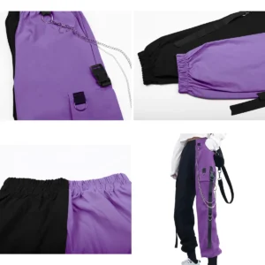 Pantalones Cargo YINGWIN: Estilo Y2K y Punk para Tu Armario Oscuro