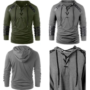 Sudadera Gótica Steampunk: Estilo Medieval o Disfraz