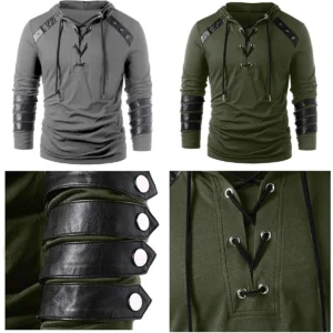 Sudadera Gótica Steampunk: Estilo Medieval con Toque Moderno