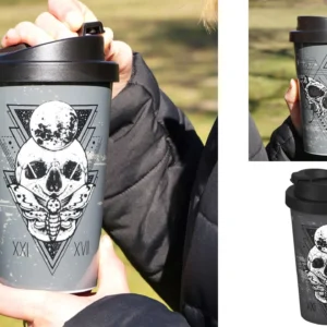 Taza Calavera Mística GEDA LABELS: Estilo o Desgaste Rápido