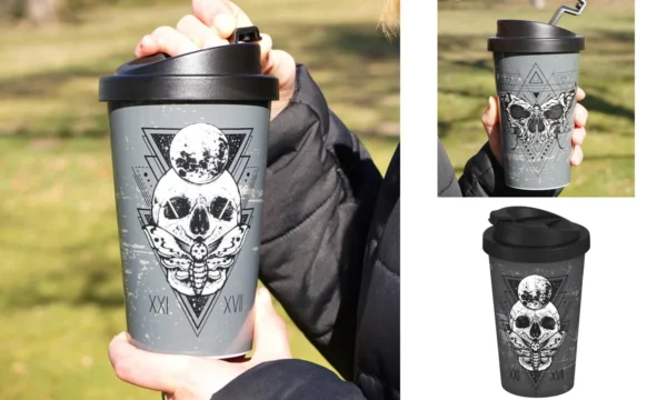 Taza Calavera Mística GEDA LABELS: Estilo o Desgaste Rápido