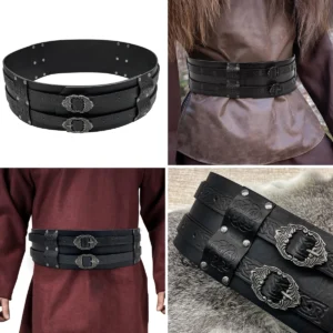 Cinturón Vikingo Medieval: Estilo y Durabilidad Gótica